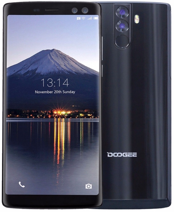 Mobilusis telefonas DooGee BL1200, juodas, 4GB/32GB