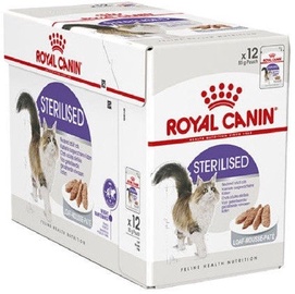 Влажный корм для кошек Royal Canin Sterilised, 0.085 кг, 12 шт.