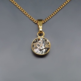 Diamond Sky Pendant Classic Rose Patina With Swarovski Crystals