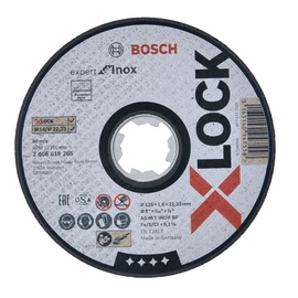 Lõikeketas Bosch, 125 mm x 1.6 mm x 22.23 mm