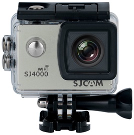 Sporta kamera Sjcam SJ4000 Wi-Fi Silver, sudraba
