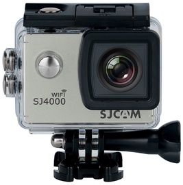 Seikluskaamera Sjcam SJ4000 Wi-Fi Silver, hõbe