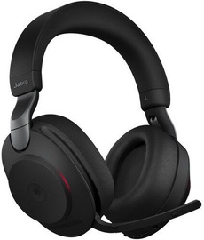 Laidinės ausinės Jabra Evolve2 85 Link380a UC Stereo, juoda