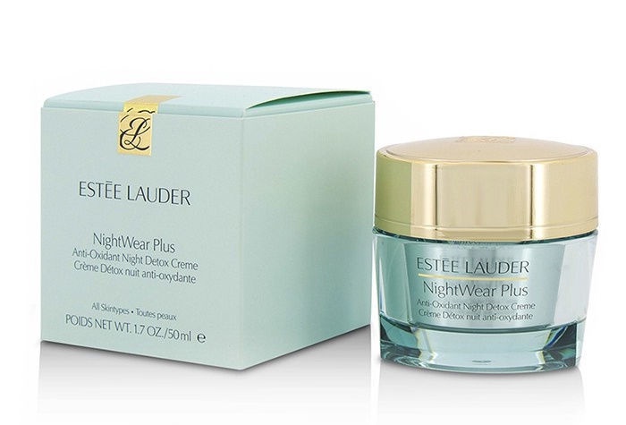 Nakts sejas krēms Estee Lauder Nightwear Plus Anti-Oxidant Night Detox, 50 ml, 45+