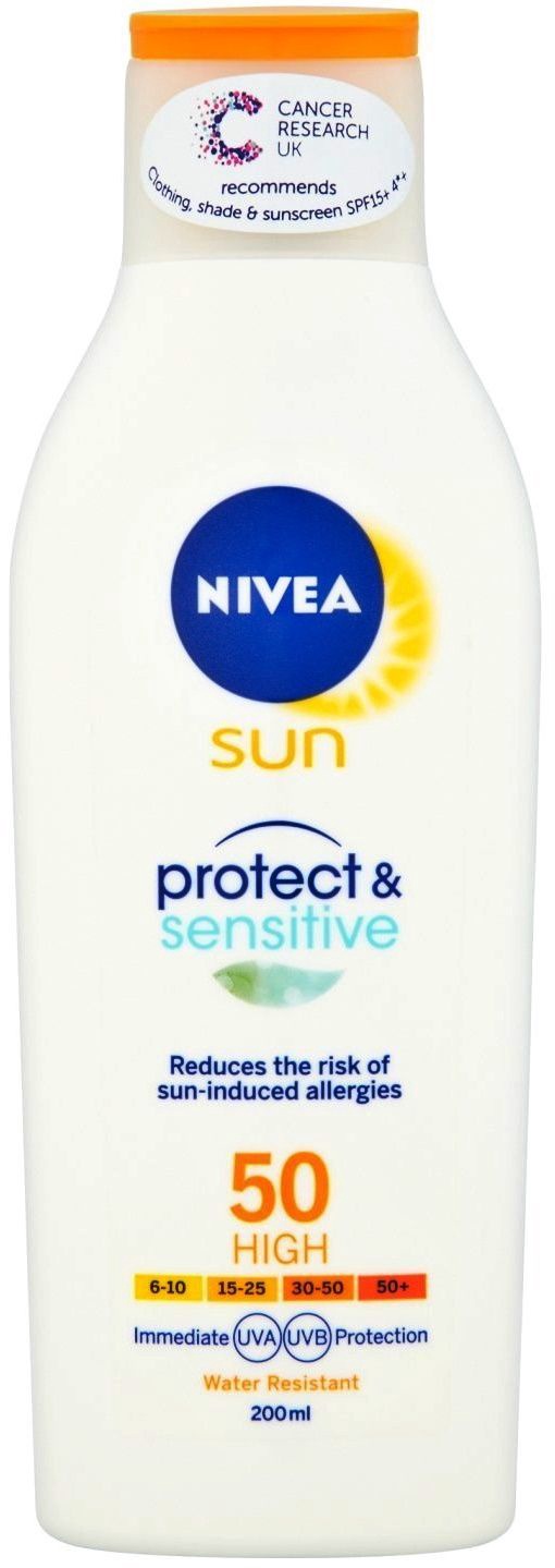 nivea immediate sun protection