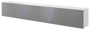 Vivaldi Meble Slant 240 TV Stand White/Grey Gloss