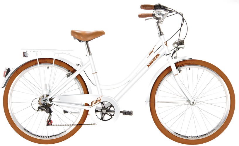 Велосипед городской Kenzel Missy, 26 ″, 18" (44.45 cm) рама, белый
