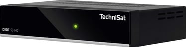 Digitaalne vastuvõtja TechniSat DIGIT S3 HD Black 0000/4712, 18 cm x 13 cm x 4.4 cm, must