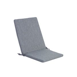 Krēsla spilvens Home4you Simple Grey, 42x90x3 cm 