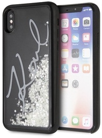 Karl Lagerfeld Glow in the Dark Back Case For Apple iPhone X/XS Black
