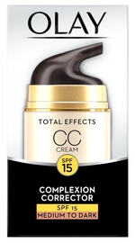 CC sejas krēms Olay Total Effects SPF15 Medium to Dark, 50 ml