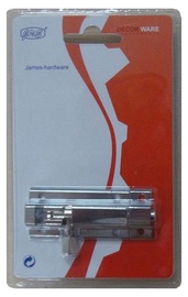 Durvju aizbīdnis BT038-60CC CR, hroma, 60 mm x 30 mm