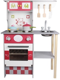 Funikids Wooden Kitchen With Accessories