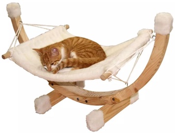 Кровать для животных Kerbl Hammock Siesta, кремовый, 730 мм x 360 мм