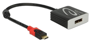 Delock Adapter USB / Displayport Black 0.2m