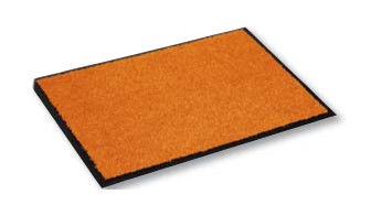 Durvju paklājs Otto Golze Proper Tex, oranža, 900 mm x 600 mm