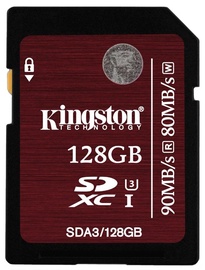 Mälukaart Kingston, 128 GB