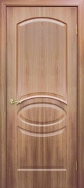 Полотно межкомнатной двери Lika, универсальная, золотой/дубовый, 200 см x 60 см x 4 см