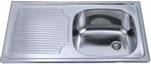 Tredi DM-8044 Stainless Steel Right 800x440mm