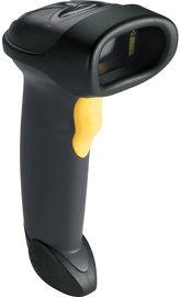 Svītru kodu skeneris Zebra LS2208-SR20007R-UR Barcode Reader Black, rokas