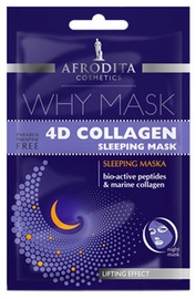 Afrodita Why Face Mask 4D Collagen Sleeping 6ml + 6ml