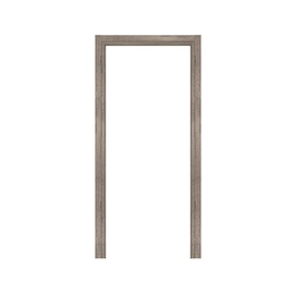 Дверная коробка, 211.5 см x 74.4 см x 10 см, левосторонняя, сибирский дуб