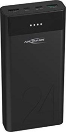 Зарядное устройство - аккумулятор Ansmann 1700-0112, 24000 мАч, черный
