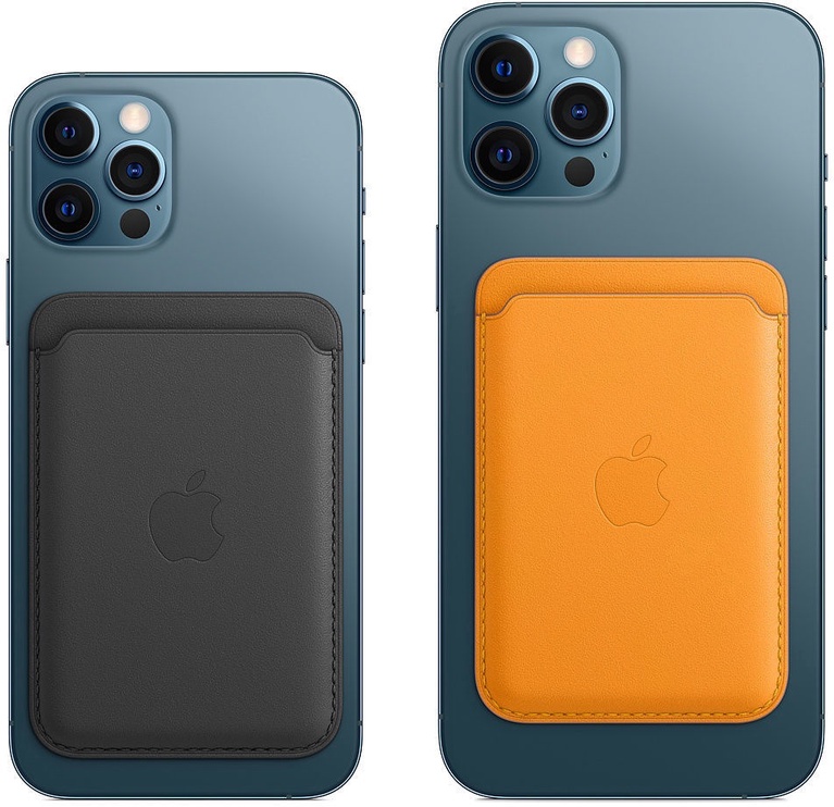 Кошелек Apple iPhone Leather Wallet with MagSafe, черный