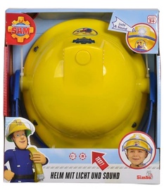 Игрушки для пожарных Simba Helmet With Microphone And Light Fireman Sam, синий/желтый