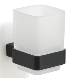 Gedy Lounge Toothbrush Holder Chrome/Black 5410-14