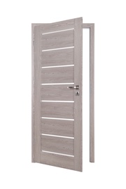 Siseukseleht PerfectDoor Mira MIRA 01, vasakpoolne, hall tamm, 203.5 x 74.4 x 4 cm