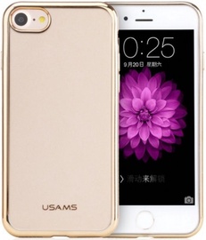 Usams Kim Silicone Back Case For Apple iPhone 7 Transparent/Gold