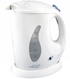 Elektriline veekeetja Adler AD 02, 0.6 l, valge