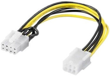 Адаптер Goobay PCIe, PCIe 8pin male, 0.2 м