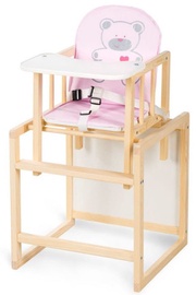 Klups Highchair Aga I C4 Pine Pink