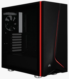 Corsair PC Case Carbide SPEC-06 Tempered Glass Black