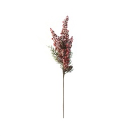 Искусственный цветок, красный/зеленый/многоцветный, 580 мм