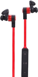 Ausinės ForMe FE-113 Black/Red, belaidės