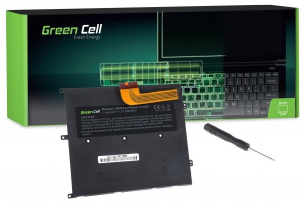 Klēpjdatoru akumulators Green Cell DE54, 2.7 Ah, LiPo