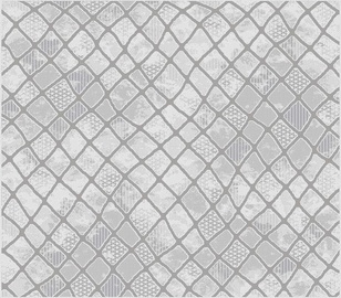 Ковер Zenda 4150/PA9-G, серый, 285 см x 200 см