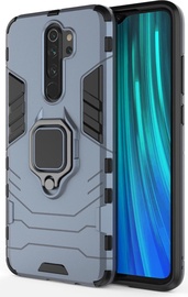 Hurtel Ring Armor Back Case For Xiaomi Redmi Note 8 Pro Blue