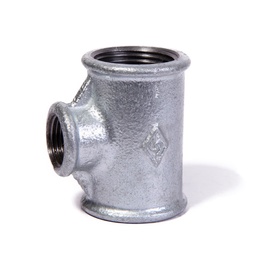 Тройник Jinan Meide G130R, 1 1/4" x 3/4", чугун/цинк