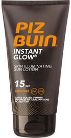 Piz Buin Instant Glow Skin Illuminating Sun Lotion SPF15 150ml