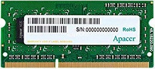 Operatīvā atmiņa (RAM) Apacer AS04GFA33C9QBGC, DDR3 (SO-DIMM), 4 GB, 1333 MHz