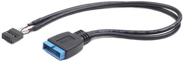 Провод Gembird USB to USB USB 3.0, USB 2.0, 0.3 м, черный