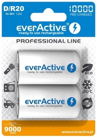 Uzlādējamās baterijas Everactive, 2 gab.