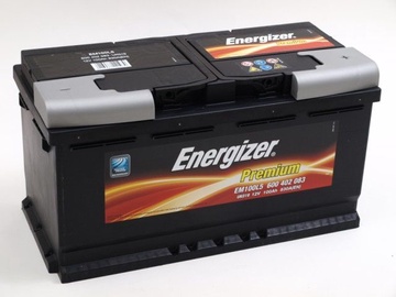 Аккумулятор Energizer Premium EM100L5, 12 В, 100 Ач, 830 а