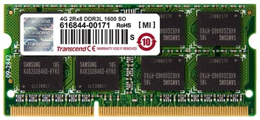 Operatīvā atmiņa (RAM) Transcend TS512MSK64W6N DDR3L (SO-DIMM) 4 GB