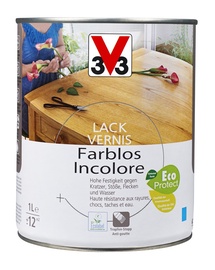 Mööblilakk V33 1l, värvitu läikiv