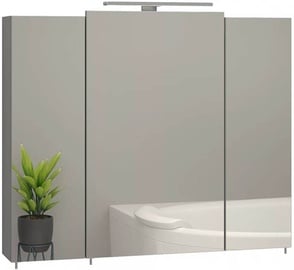 Sanwerk Everest 80 Bathroom Cabinet With Mirror Gray